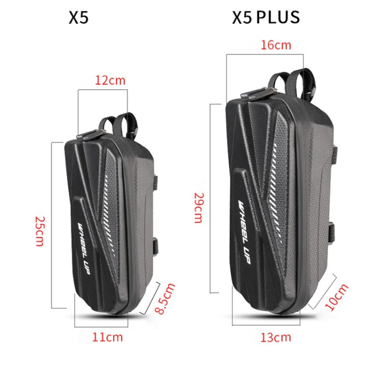 WHEEL UP X5 EVA Hartschalen-Balance-Bike-Vordertasche Elektroroller Fahrrad-Vordertasche Elektrischer Klappgriff-Tasche, X5-2L, X5-PLUS-3L