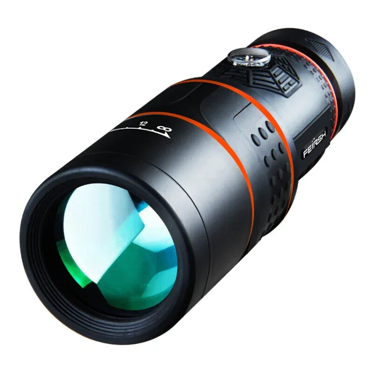 FEIRSH 12x50 High-Definition Monokular mit Dämmerungssicht für Konzerte, Handy-Kamera-Ferngläser, T01 12x50