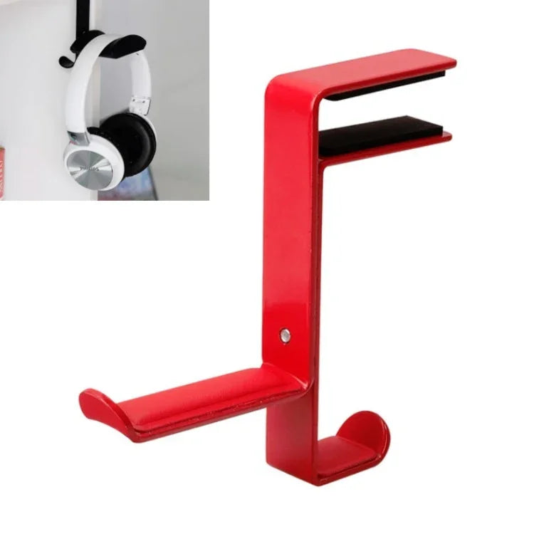 Kopfhörerständer Schreibtischhaken Bücherregale Headset-Halter, Rot, Upgrade B Schwarz, Upgrade B Grau