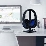 Kopfhörerhalter Internet-Café-Headset-Displayständer, weiß, schwarz