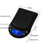 Präzisions-Palmwaage Gold Silber Schmuckwaage Taschenwaage, Spezifikation: 200g/0,01g, 200g/0,01g: Ohne Batterie