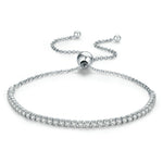 Zärtliches S925 Sterlingsilber Armband Verstellbares Damenarmband, SCB029