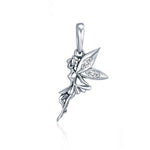 925 Sterlingsilber Blumenfee Anhänger Damen DIY Armbänder Halsketten Zubehör, SCC359