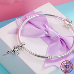 925 Sterlingsilber Blumenfee Anhänger Damen DIY Armbänder Halsketten Zubehör, SCC359