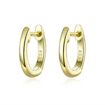 Schlichte Ohrringe Sterlingsilber S925 Ohrringe Ohrhänger, Roségold, Silber, Gold