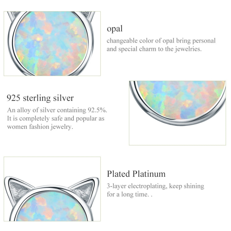 DIY Ohrringe Katze Sterling Silber Ohrringe Zirkon Ohrringe
