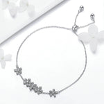 S925 Gänseblümchen Damen Sterlingsilber Armband, SCB084