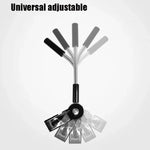 Kinderwagen Universal-Kinderwagen-Sonnenschirm, Sonnenschutz Baby-Artefakt Vinyl Anti-UV Universal-Clip Sonnen- und Regenschirm, Rosa, Grau, Blau, Schwarz