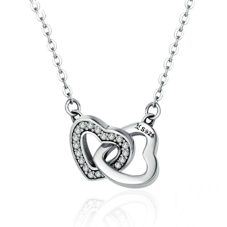 Halskette Damen Liebe S925 Sterlingsilber, SCN181, SCN181 (Gold)