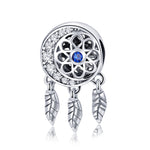 S925 Sterling Silber Hohlmuster Perlen Zubehör DIY Perlenarmband Zubehör, SCC718