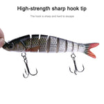 Luya Knotty Fish Plastic Bionic Hard Bait Sea Fishing Fake Bait, JM034-1, JM034-2, JM034-3, JM034-4, JM034-5, 3 PCS, 5 PCS, JM034-6, JM034-7, JM034-8, JM034-9, JM034-10