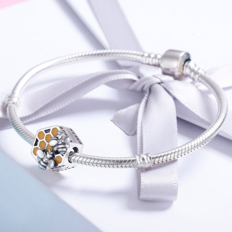DIY Perlenarmband Zubehör S925 Sterlingsilber Personalisierte Bienenstock Perlen Zubehör