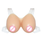 Prothesenbrüste aus Silikon für Männer, die als Frauenbrüste getarnt sind, 500 g transparenter Schultergurt, antihaftbeschichtet, 500 g transparenter Schultergurt mit Klebefläche, 600 g transparenter Schultergurt, antihaftbeschichtet ...