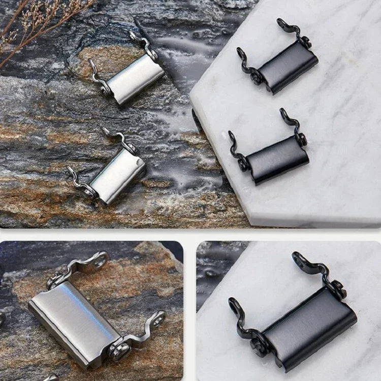 Multifunktionales Edelstahl-Outdoor-Überlebenswerkzeug-Armband für Herren