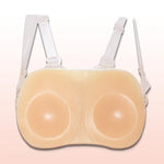 Brustimplantate für Crossdressing, verbundene Silikonbrustprothesen, runde Brüste, 500 g, 600 g, 800 g, 1000 g, 1300 g, 1500 g, 1800 g, 2000 g