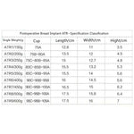 Triangular Concave Bottom Silicone Prosthesis Breast Postoperative Compensatory Breast, 150g, 200g, 250g, 300g, 350g, 400g, 450g, 500g, 600g