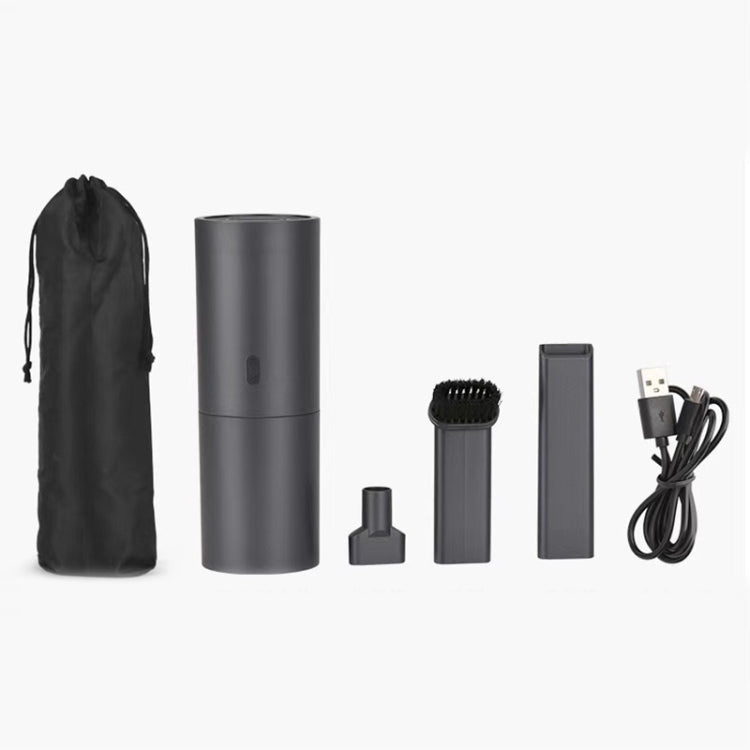 Kreativer Mini-Handstaubsauger Tragbarer USB-Lade-Hochleistungs-Haushaltsstaubsauger, Space Gray, Pure White
