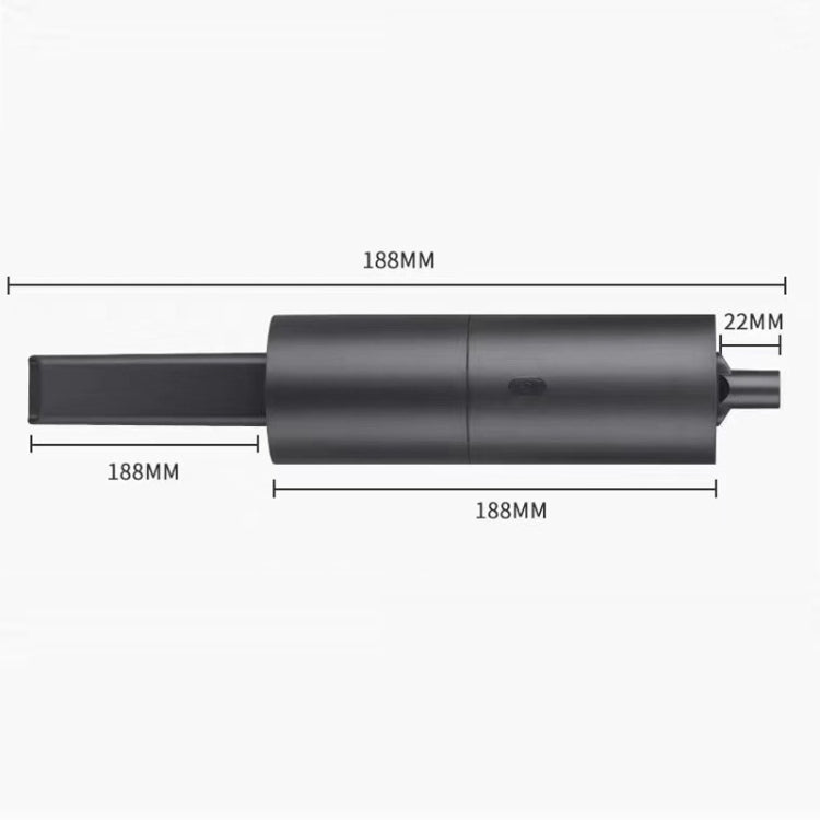 Kreativer Mini-Handstaubsauger Tragbarer USB-Lade-Hochleistungs-Haushaltsstaubsauger, Space Gray, Pure White