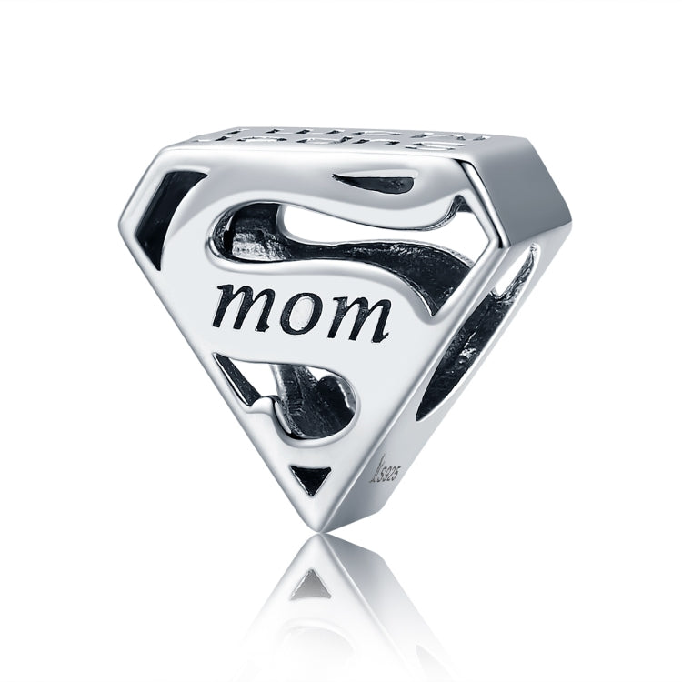 S925 Sterling-Silber Hohle Perlen Muttertagsgeschenk DIY Armband Zubehör, SCC429