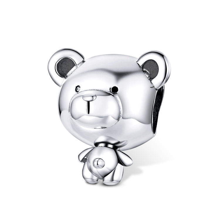 S925 Sterling-Silber Perlen-Bär-Anhänger DIY Armband-Zubehör, SCC1502