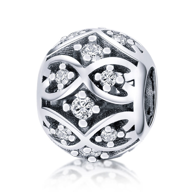 S925 Sterling-Silber Elegante Perlen DIY Armband Zubehör, SCC732
