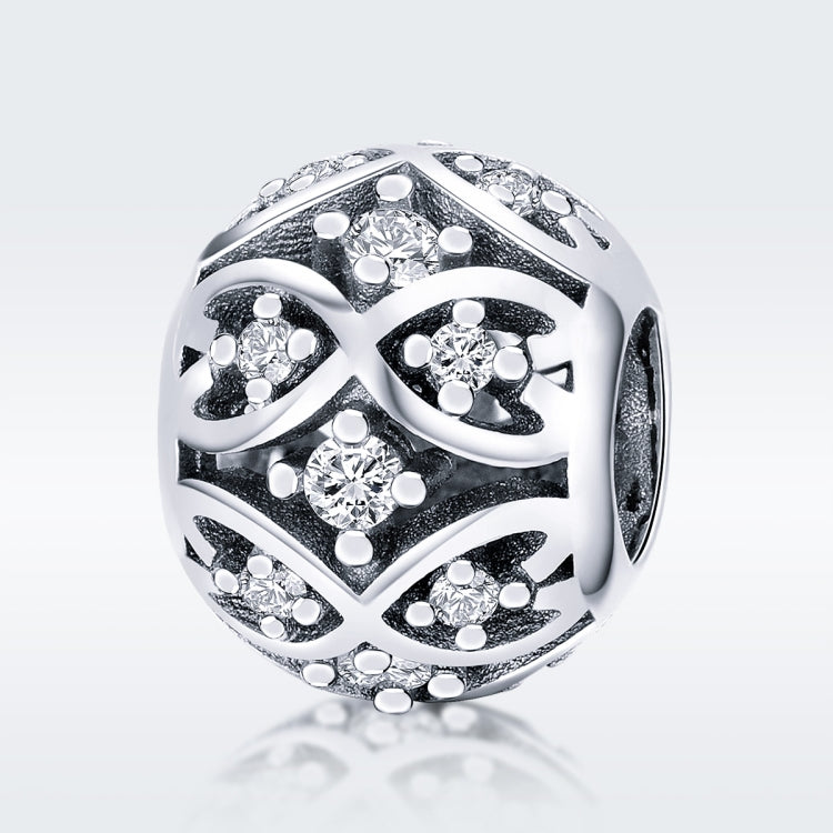 S925 Sterling-Silber Elegante Perlen DIY Armband Zubehör, SCC732