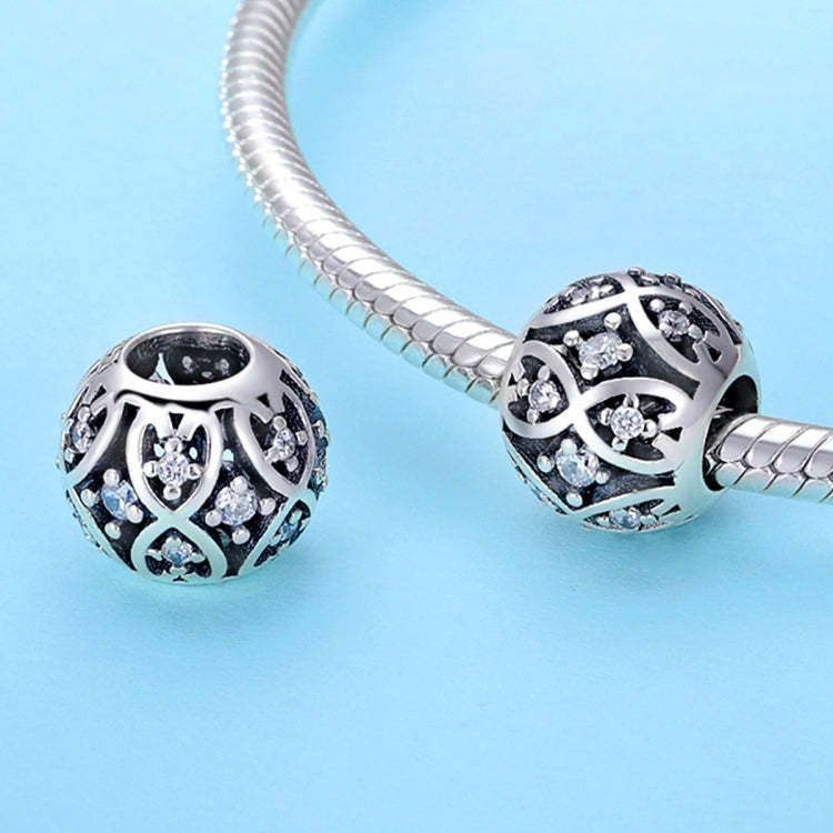 S925 Sterling-Silber Elegante Perlen DIY Armband Zubehör, SCC732