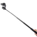 Handlicher Drei-Achsen-Gimbal-Stabilisator für GoPro-Selfies, Ausziehbare Länge: 19–73 cm