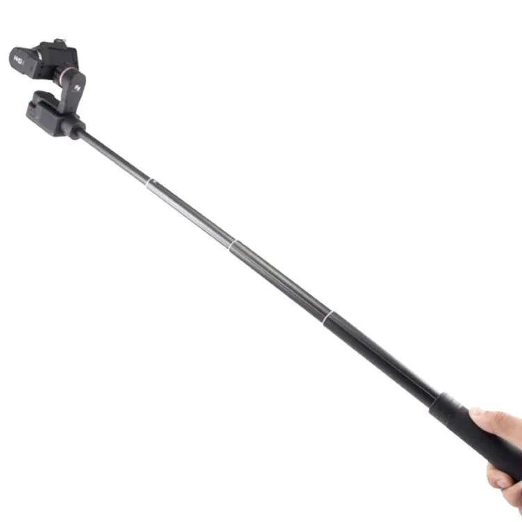 Handlicher Drei-Achsen-Gimbal-Stabilisator für GoPro-Selfies, Ausziehbare Länge: 19–73 cm
