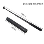 Handlicher Drei-Achsen-Gimbal-Stabilisator für GoPro-Selfies, Ausziehbare Länge: 19–73 cm