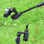 Handlicher Drei-Achsen-Gimbal-Stabilisator für GoPro-Selfies, Ausziehbare Länge: 19–73 cm