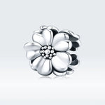 Blumenperlen-Armbandzubehör aus 925er Sterlingsilber, SCC1486