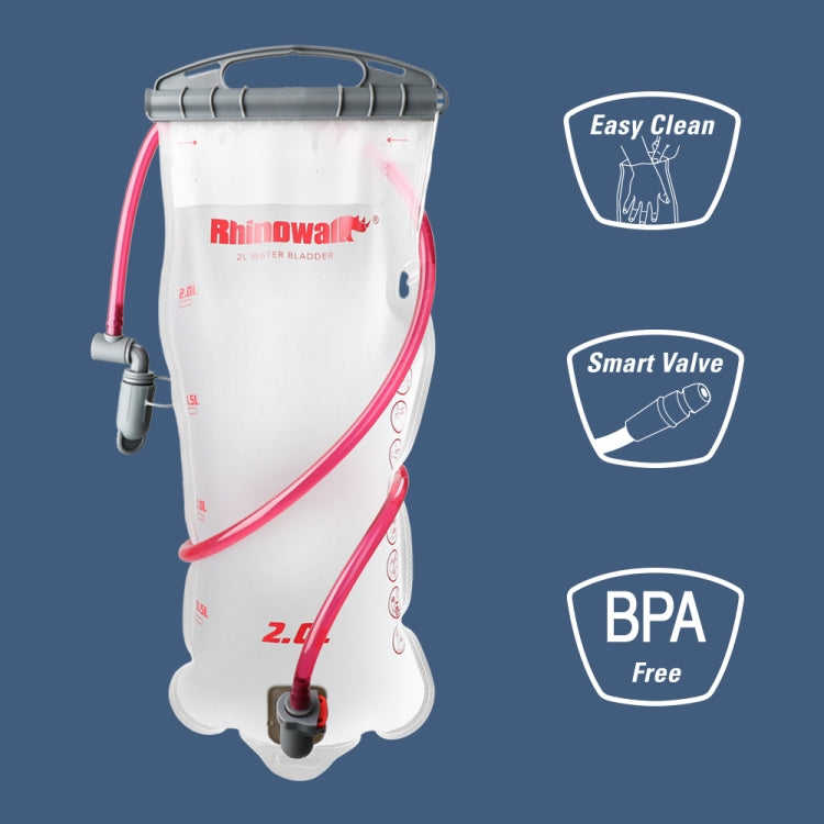Rhinowalk Fahrrad-Wasserbeutel 2L/3L mit voller Öffnung, Outdoor-Trinkwasserbeutel, Trinkausrüstung, RK18101 blau 2L, RK18101 rot 2L, RK18103 blau 3L