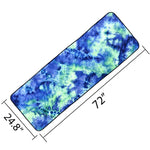Mikrofaser Umweltfreundliches rutschfestes Handtuch Faltbare Yogamatte Sporttuch, Größe: 183 x 63 cm, 183 x 63 cm Grün, 183 x 63 cm Dunkelblau, 183 x 63 cm Lila, 183 x 63 cm Gelb