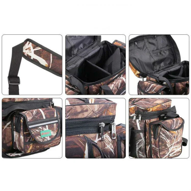 SeaKnight SK003 Multifunktionale Kunstködertasche Umhängetasche Messenger Bag Angelausrüstung Hüfttasche