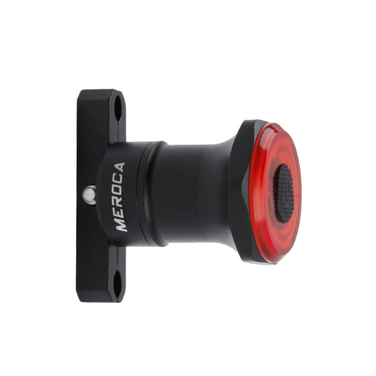 MEROCA MX2 Smart Sensor Brems-Rücklicht Mountainbike Licht USB-Ladung Straßenfahrrad Nachtfahr-Rücklicht, Sitzkissenmontage Schwarz, Sitzkissenmontage Bunt, Sitzkissenmontage Gold Pink, Sitzrohrmontage Schwarz