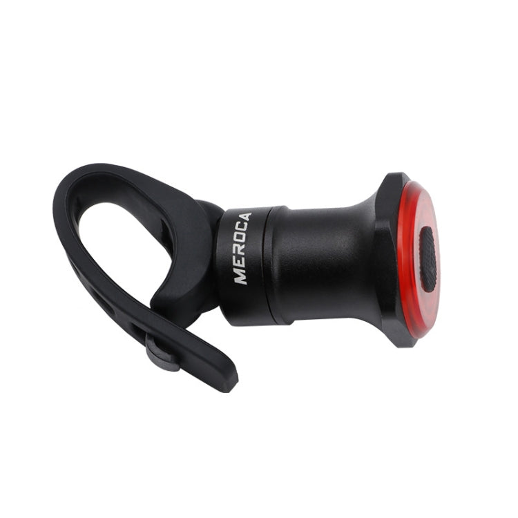 MEROCA MX2 Smart Sensor Brems-Rücklicht Mountainbike Licht USB-Ladung Straßenfahrrad Nachtfahr-Rücklicht, Sitzkissenmontage Schwarz, Sitzkissenmontage Bunt, Sitzkissenmontage Gold Pink, Sitzrohrmontage Schwarz