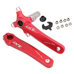 JIANKUN IXF Mountainbike Hohlkurbel modifizierte Einzelplatte linke und rechte Kurbeln Kurbelwelle Tretlagerachse, linke und rechte Kurbel, linke und rechte Kurbel + Tretlager
