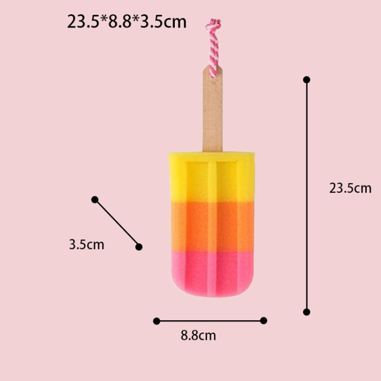 Kreativer Eis-Form-Küchenschwamm Wischstift Eisschwammbürste Küche Spülschwamm Scheuerschwamm, Eiscreme-Form-Schwamm