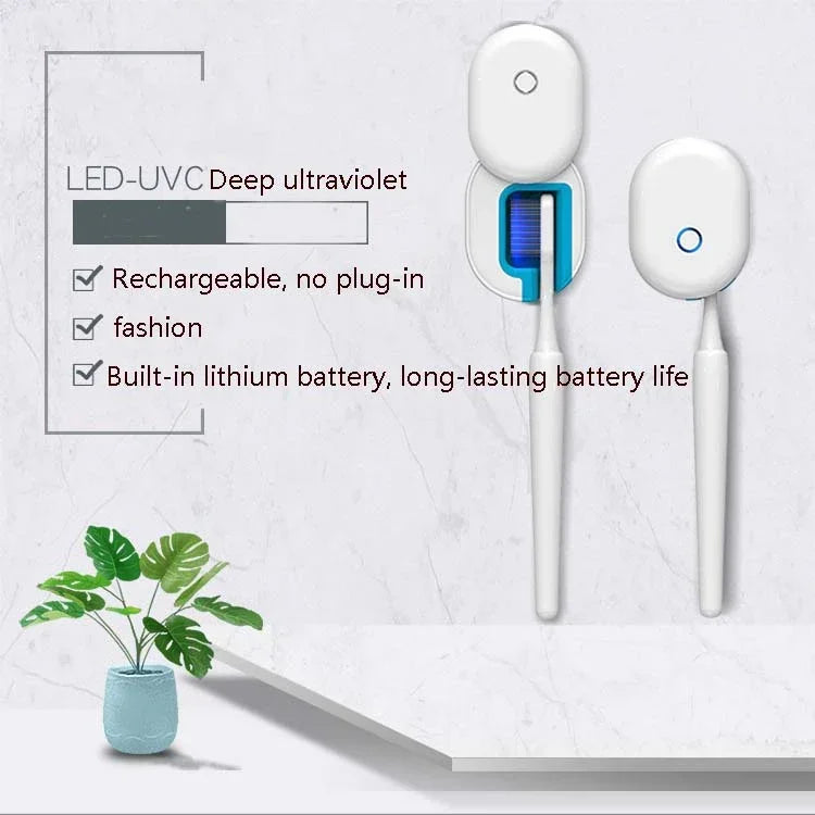 Reise Zahnbürsten-Sterilisator UV-Sterilisator Zahnbürsten-Sterilisator Box für Zuhause