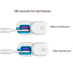 Reise Zahnbürsten-Sterilisator UV-Sterilisator Zahnbürsten-Sterilisator Box für Zuhause