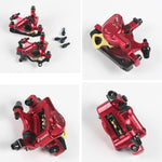 ZOOM HB100 Mountainbike hydraulischer Bremszangen-Faltfahrrad-Kabelzug hydraulische Scheibenbremse, vorne, hinten, vorne und hinten