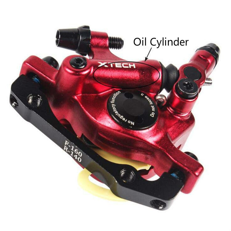 ZOOM HB100 Mountainbike hydraulischer Bremszangen-Faltfahrrad-Kabelzug hydraulische Scheibenbremse, vorne, hinten, vorne und hinten