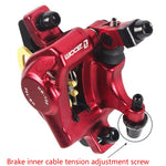 ZOOM HB100 Mountainbike hydraulischer Bremszangen-Faltfahrrad-Kabelzug hydraulische Scheibenbremse, vorne, hinten, vorne und hinten