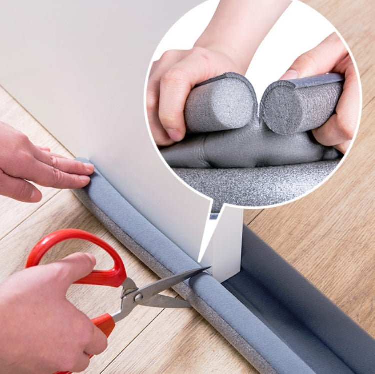 Türspaltdichtung & Schalldämmstreifen Tür- & Fenster-Spalt Winddicht & Wärmedämmend Paste Staubdichtes Klebeband, Grau, Weiß, Schwarz