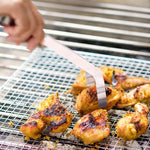Edelstahl Grillzange Grillwerkzeug Brotzange Spaghettizange Speisezange Steakzange, Grillzange