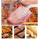 Edelstahl Grillzange Grillwerkzeug Brotzange Spaghettizange Speisezange Steakzange, Grillzange