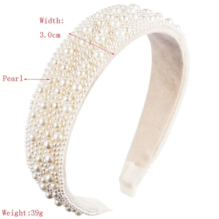Full Pearl Super Flash Stirnband