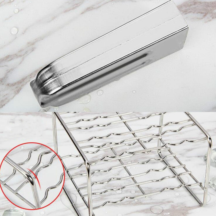 Edelstahl DIY Eisform Haushalt Popsicle Eisform, 6 flache doppelte Rillen, 6 runde doppelte Rillen, 3 flache 3 runde doppelte Rillen, 6 Wassermelonenschalen Doppelschlitz
