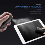 Computer Mobile Phone Screen Cleaning Portable Spray Bottle, Dream Pink (with Shell and Packaging), Space Gray (with Shell and Packaging)